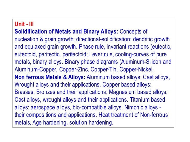 metallurgy and material science ppt Unit 3-k. Srinivasulureddy-mms-metallurgy & material science-snist.