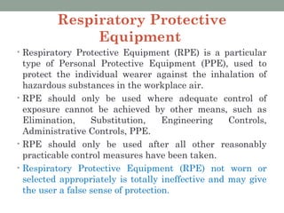 Types and methods of Personal protective equipment | PPT
