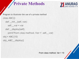 Comprehensive Introduction to Object Oriented Programming and Python ...