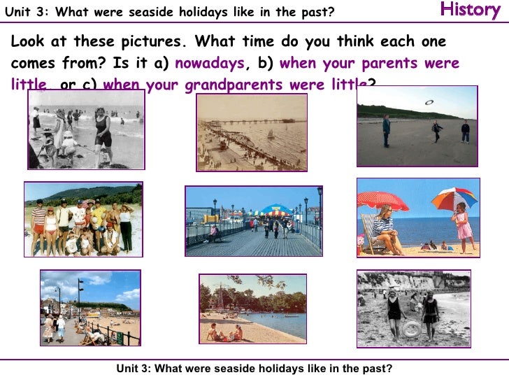 What Were Seaside Holidays Like In The Past