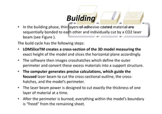 Solid Ground Curing, FDM, LOM process & it applications | PDF