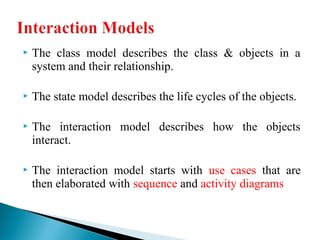 State Model Management Class Unit 3(advanced state modeling & interaction meodelling) | PPT