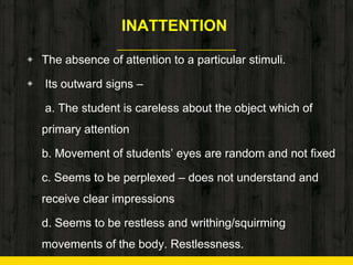 Attention (Psychology for Nurses) | PPTX