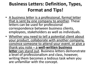 UNIT-3 Business Communication notes for bba | PDF