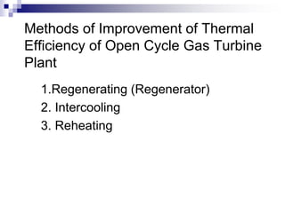 Basics of Gas Turbine Power Plant | PPTX