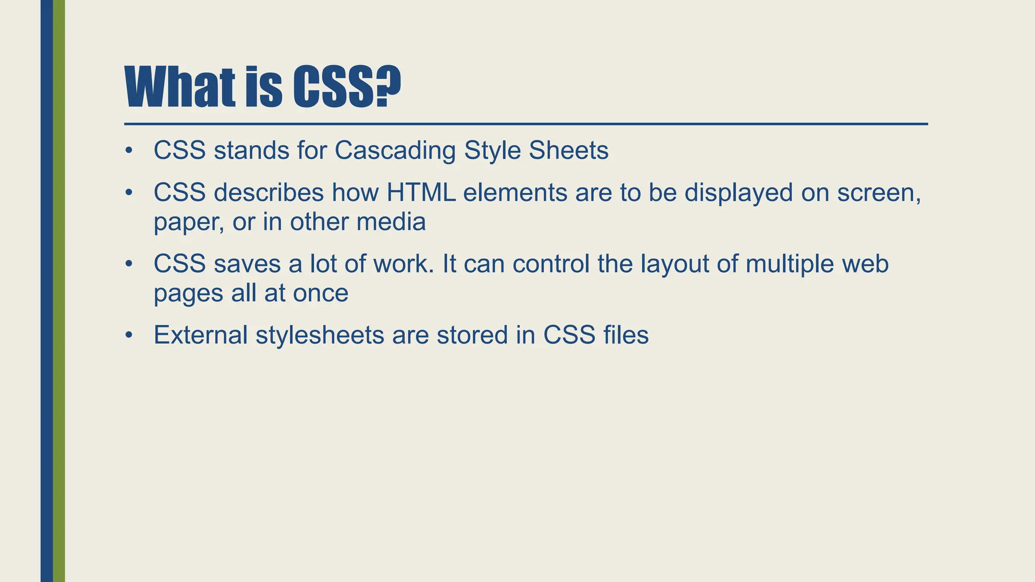 Unit - 3 CSS(Cascading Style Sheet).pptx | Web Development | Internet