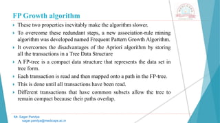 Association and Classification Algorithm | PPTX
