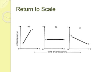 Return to Scale
 