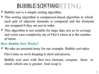 Sortare unit-3Fundamentals of Data Structures.pptx