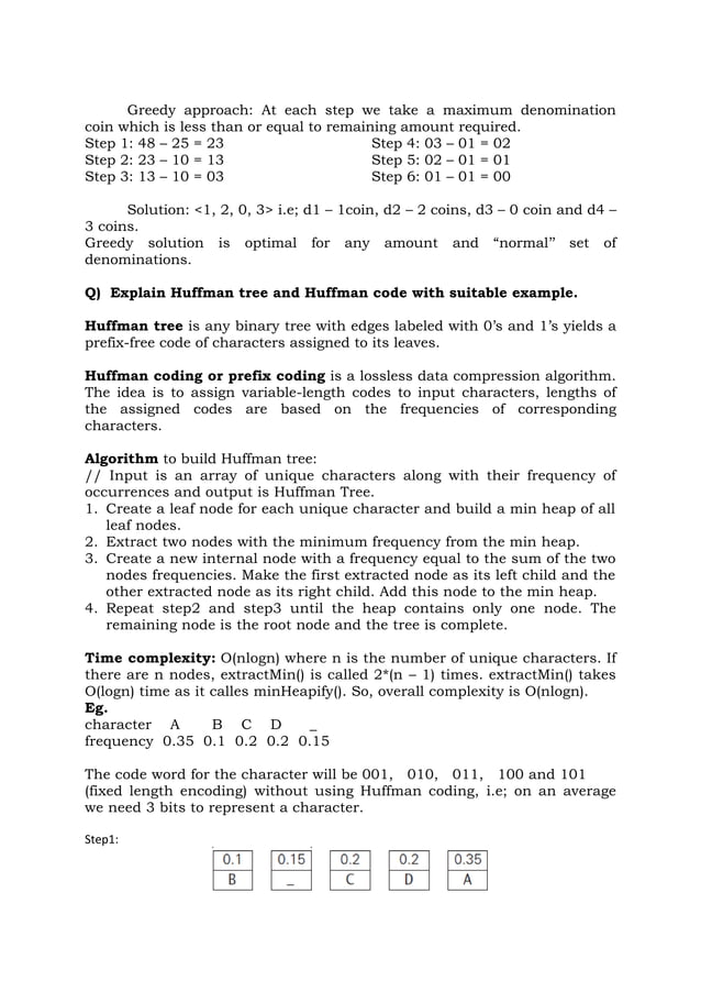 Unit-3 greedy method, Prim's algorithm, Kruskal's algorithm.pdf ...