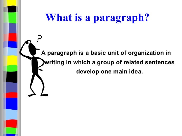 paragraph structure