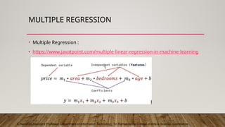 Supervised Learning (Regression and Classification).pptx