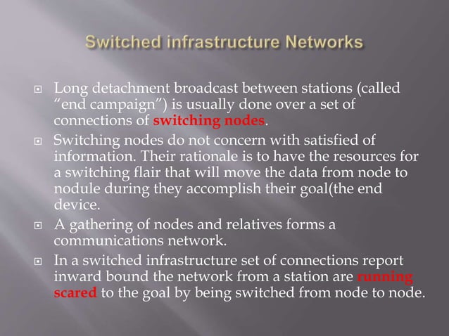 packet switching | PPT