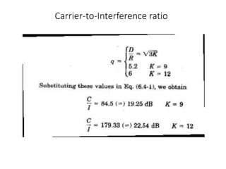 Carrier-to-Interference ratio
 