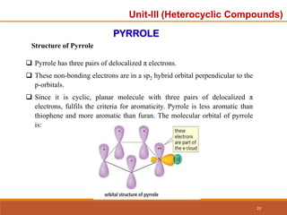 Unit-3 ppt.pdf organic chemistry unit 3 heterocyclic | PDF
