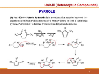 Unit-3 ppt.pdf organic chemistry unit 3 heterocyclic | PDF