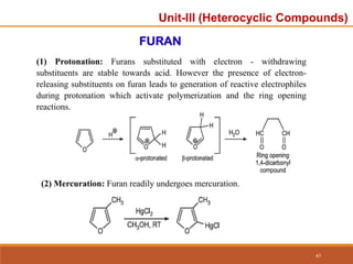 Unit-3 ppt.pdf organic chemistry unit 3 heterocyclic | PDF