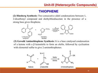 Unit-3 ppt.pdf organic chemistry unit 3 heterocyclic | PDF