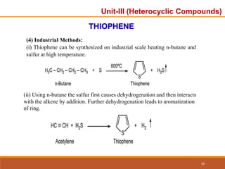 Unit-3 ppt.pdf organic chemistry unit 3 heterocyclic | PDF