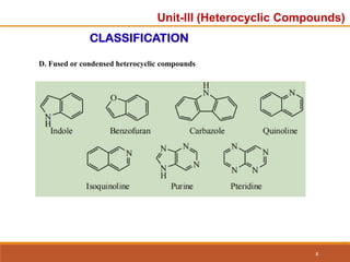 Unit-3 ppt.pdf organic chemistry unit 3 heterocyclic | PDF