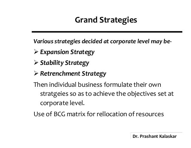 Unit 3 Strategic Management Grand And Generic Strategies Unit 3 Strategic Management Grand And Generic Strategies