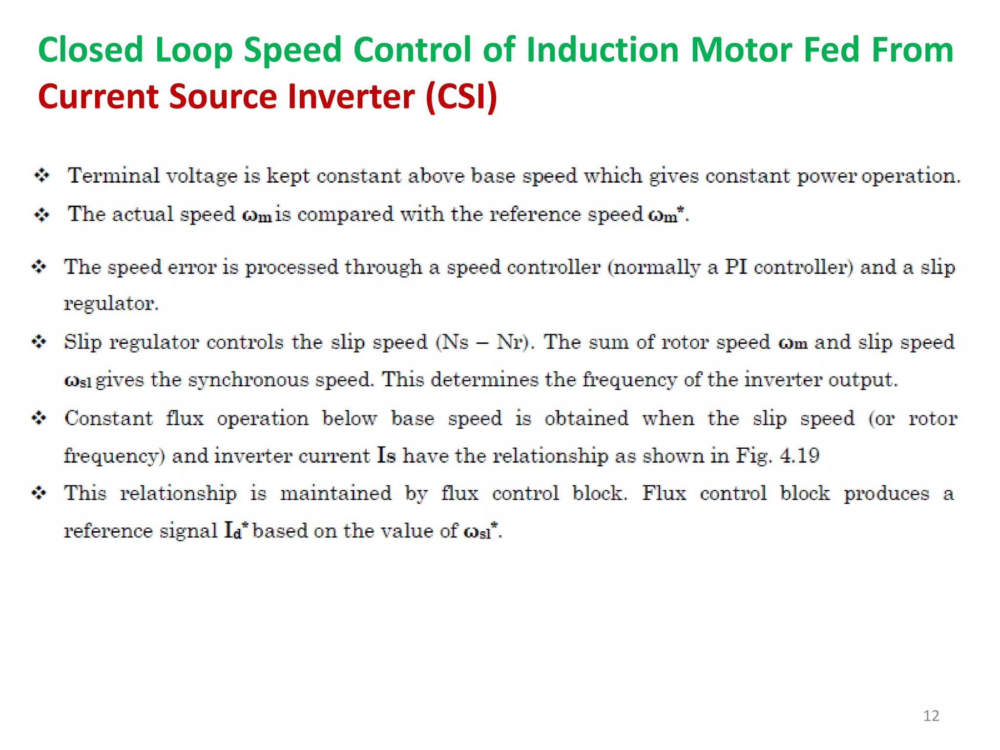 Induction Motor Drives | PPTX