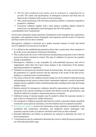 UNIT-3 VALIDATION FULL NOTES OF MPHARMA 1ST SEM | PDF