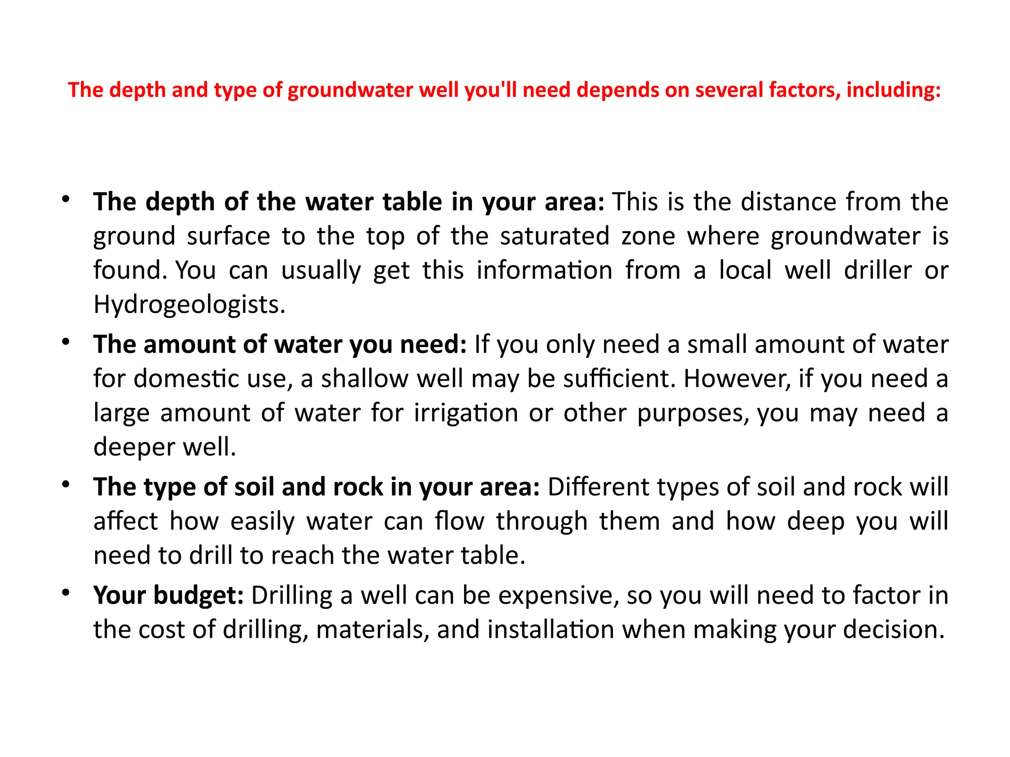 Unit - 3 WELL DESIGN Design characteristics – Design of wells .pptx