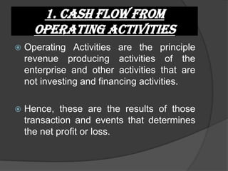 Cash-flow statement | PPTX