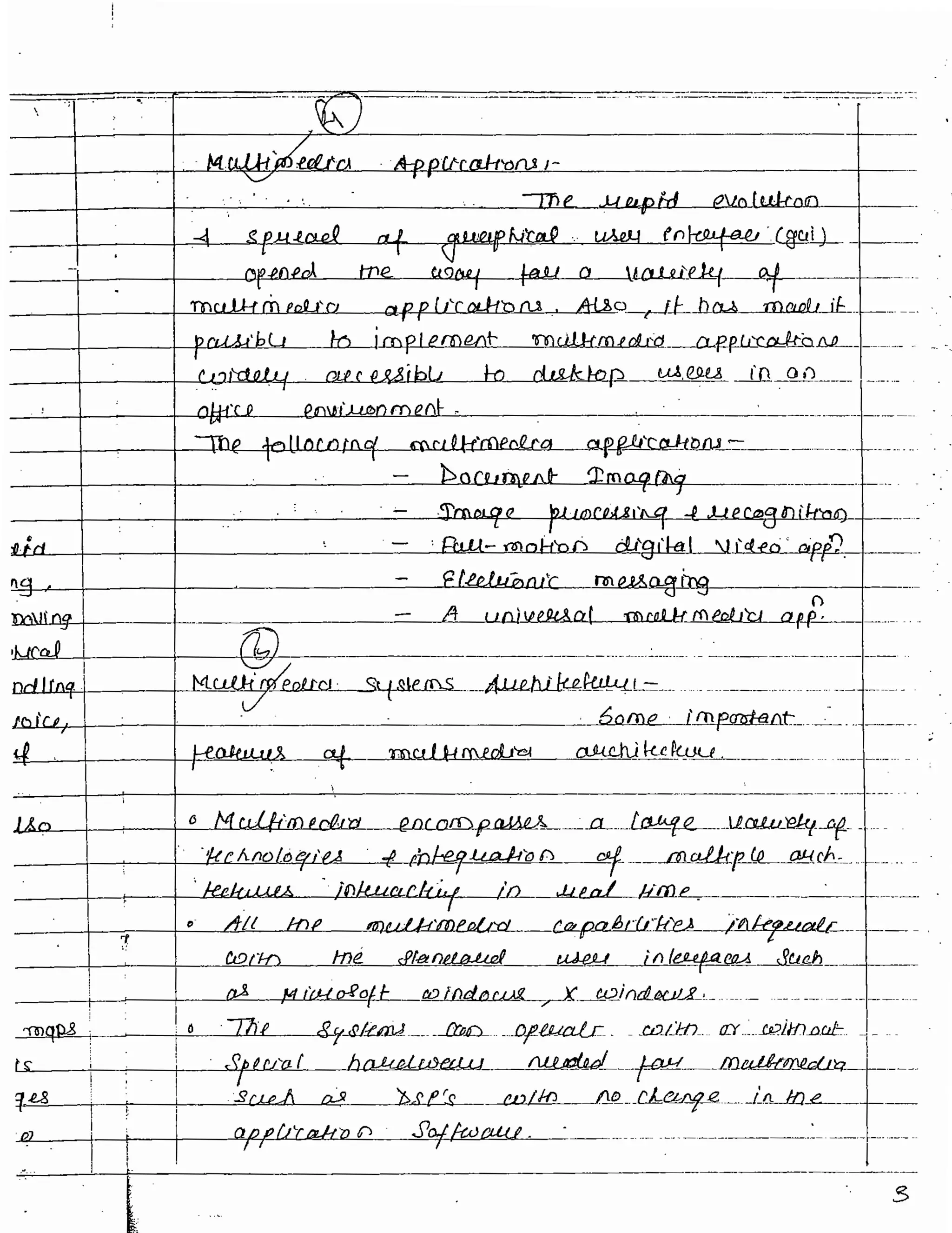 Unit 4 Multimedia CSE Vth sem