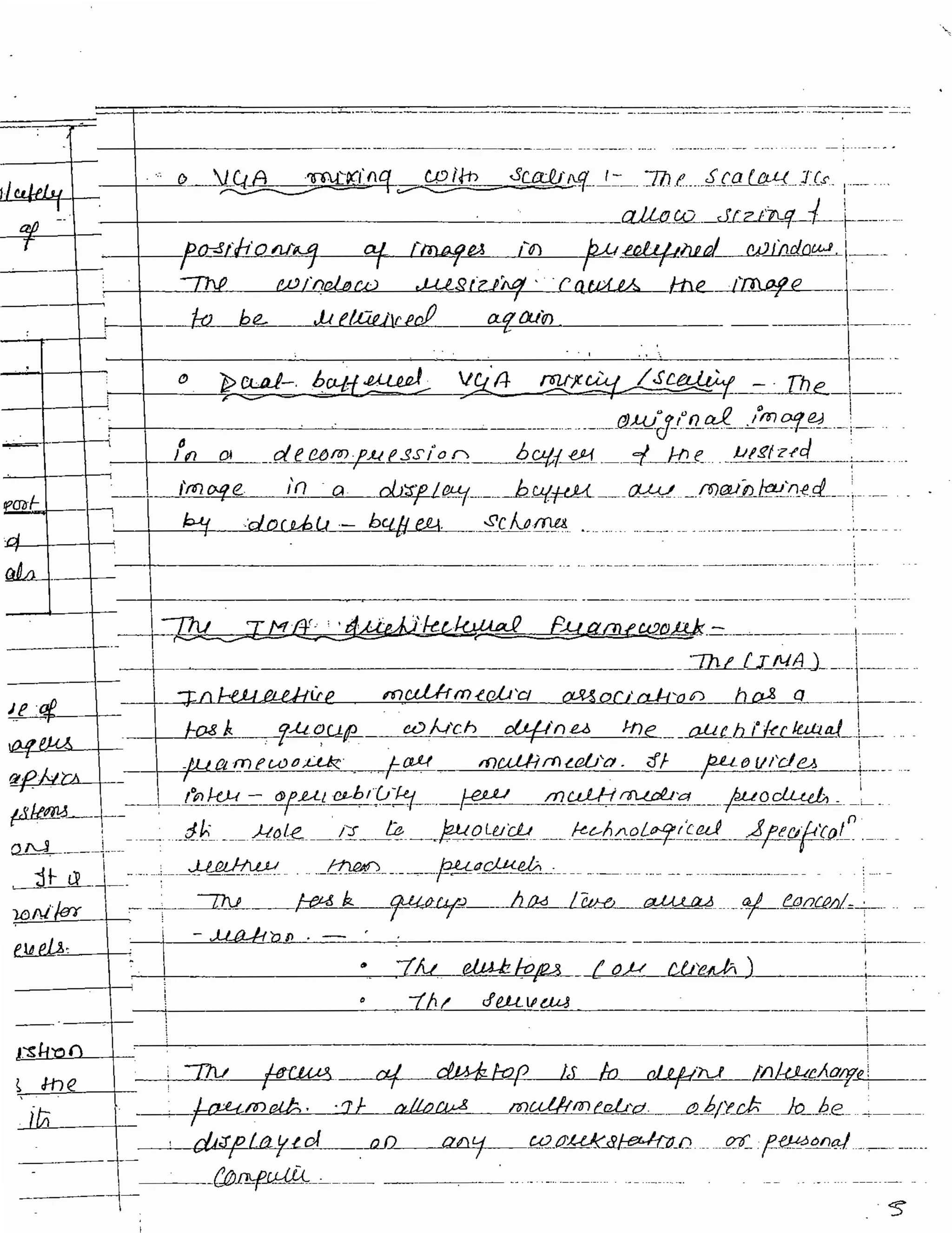 Unit 4 Multimedia CSE Vth sem