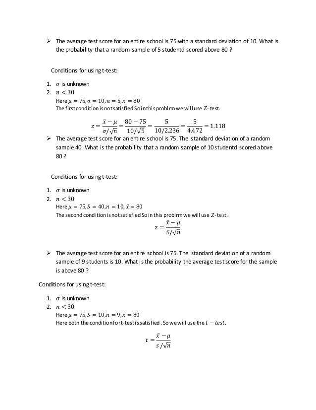 Unit 4 Tests Of Significance Unit 4 Tests Of Significance