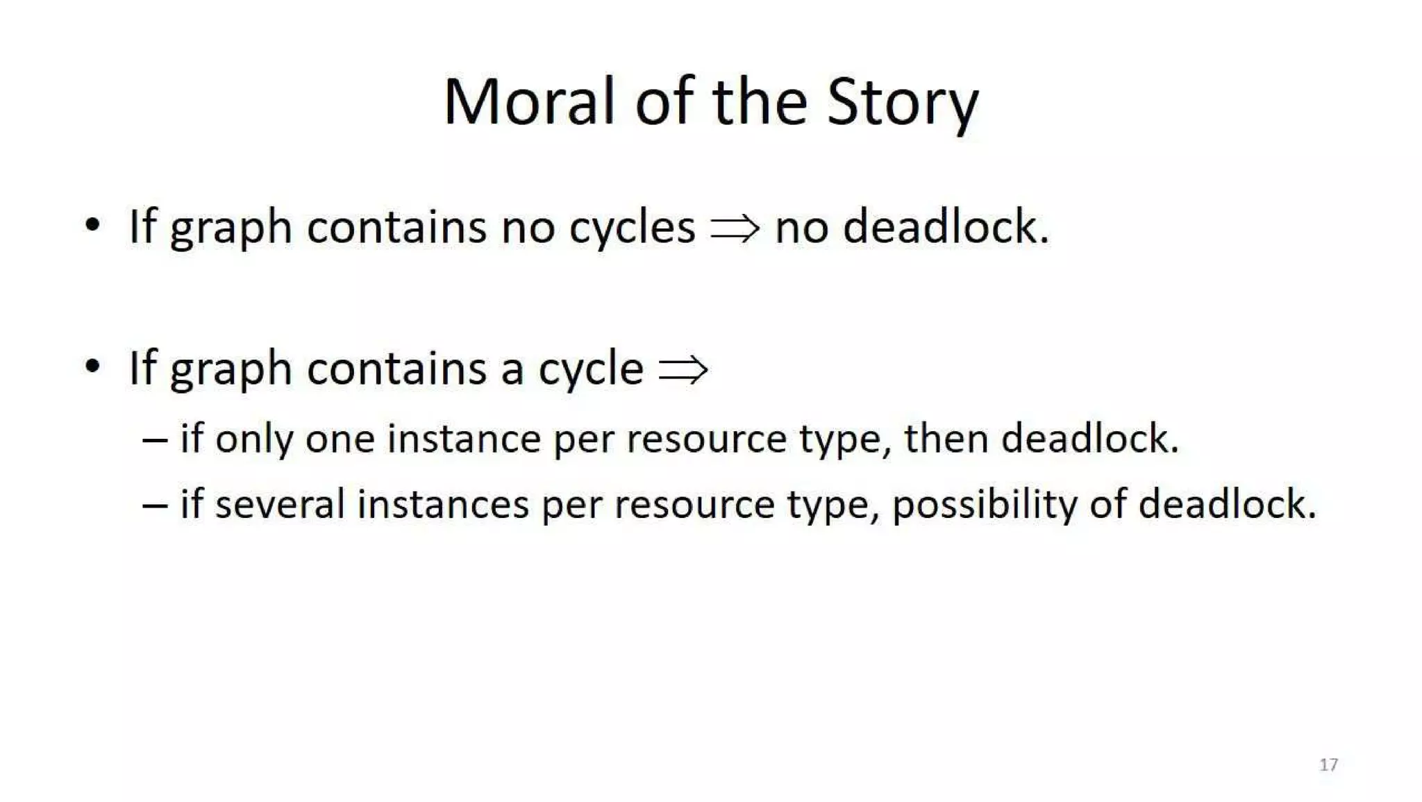 OS Unit 4 - Deadlock