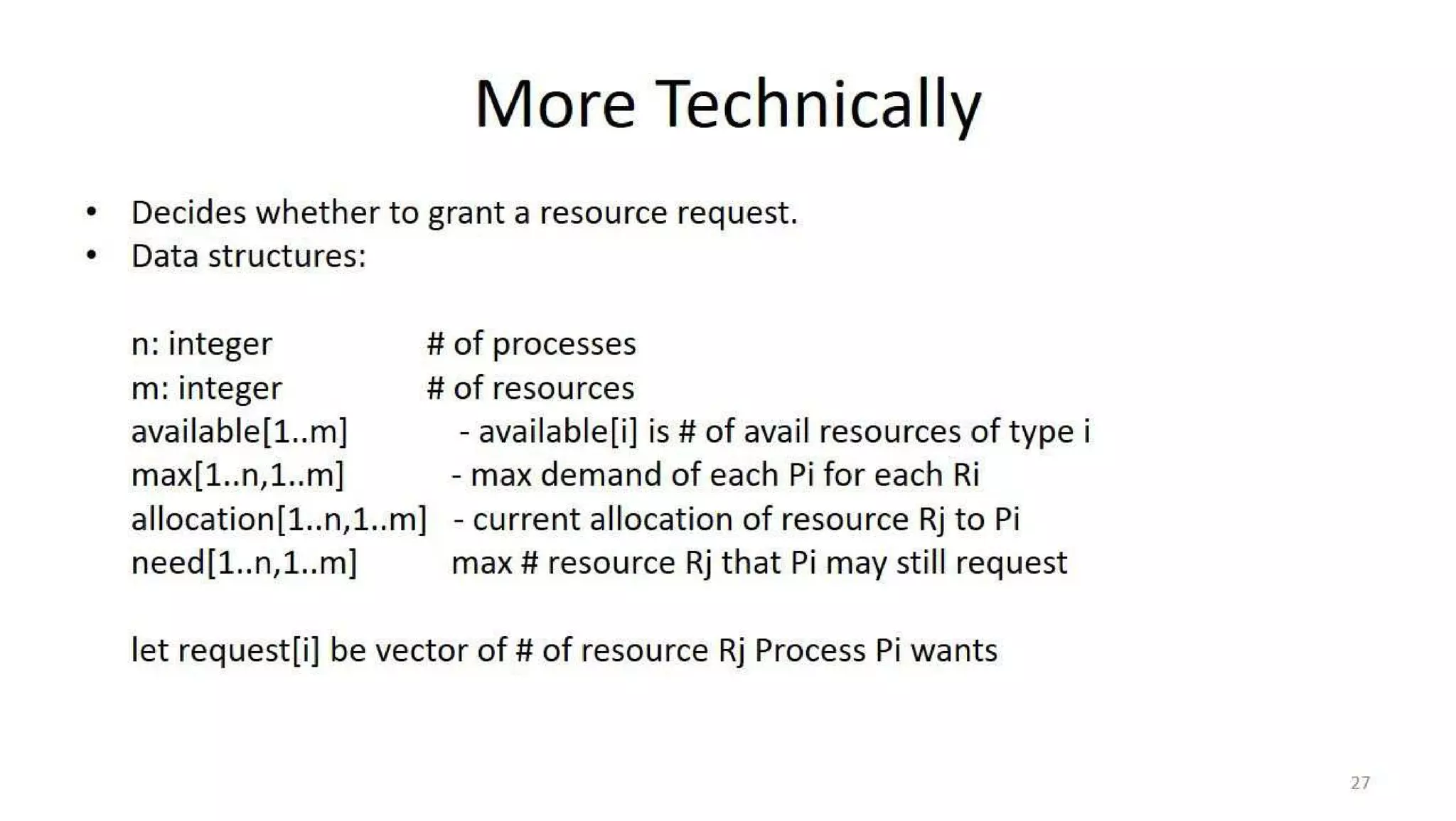 OS Unit 4 - Deadlock