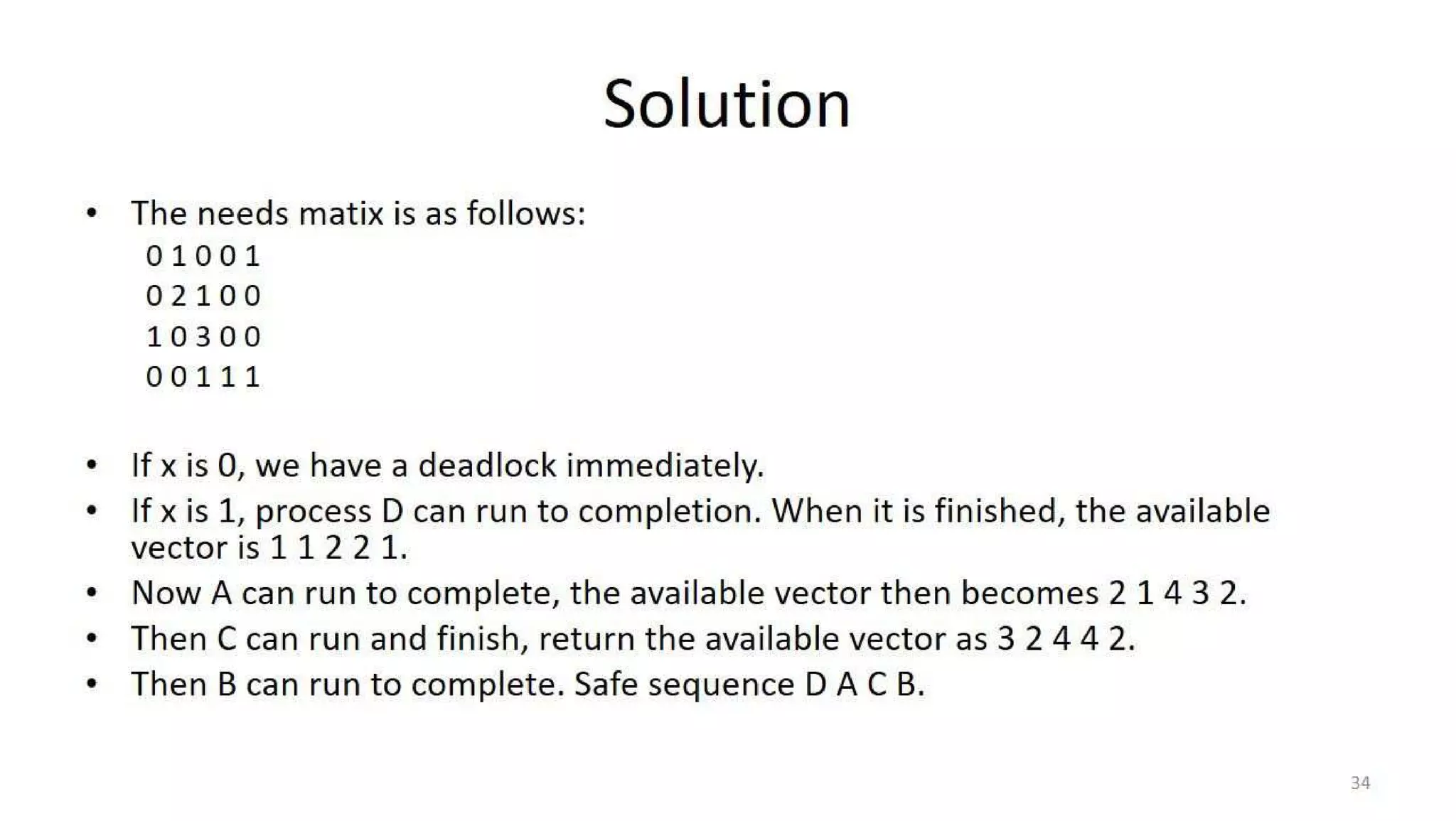 OS Unit 4 - Deadlock