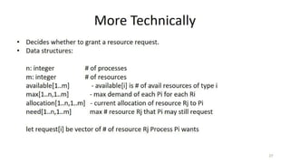 OS Unit 4 - Deadlock | PDF