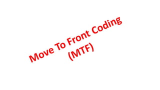 DC - Unit - 4 - Context Based Compression