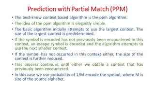 DC - Unit - 4 - Context Based Compression