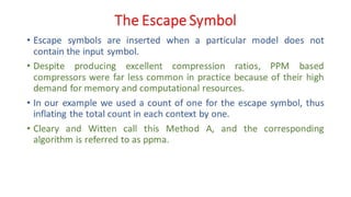 DC - Unit - 4 - Context Based Compression