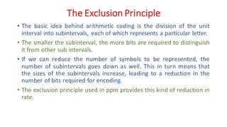 DC - Unit - 4 - Context Based Compression