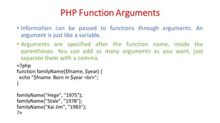 WD - Unit - 4 - PHP Basics | PDF