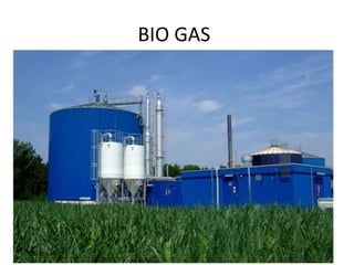 BIO GAS
 