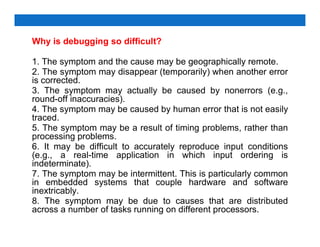 Software Engineering TESTING AND MAINTENANCE | PDF