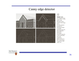Canny edge detector
36
 