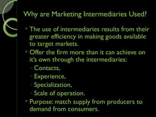 Using Intermediaries UNIT -4.pptx distribution management it's all about what's come in ...