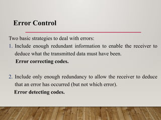 Comprehensive Overview of Data Link Layer in Computer Networks: Framing ...