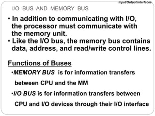 Unit 4-lecte3-io interface | PPT