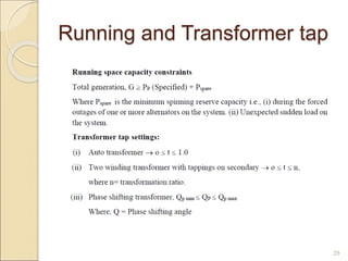 Running and Transformer tap
29
 