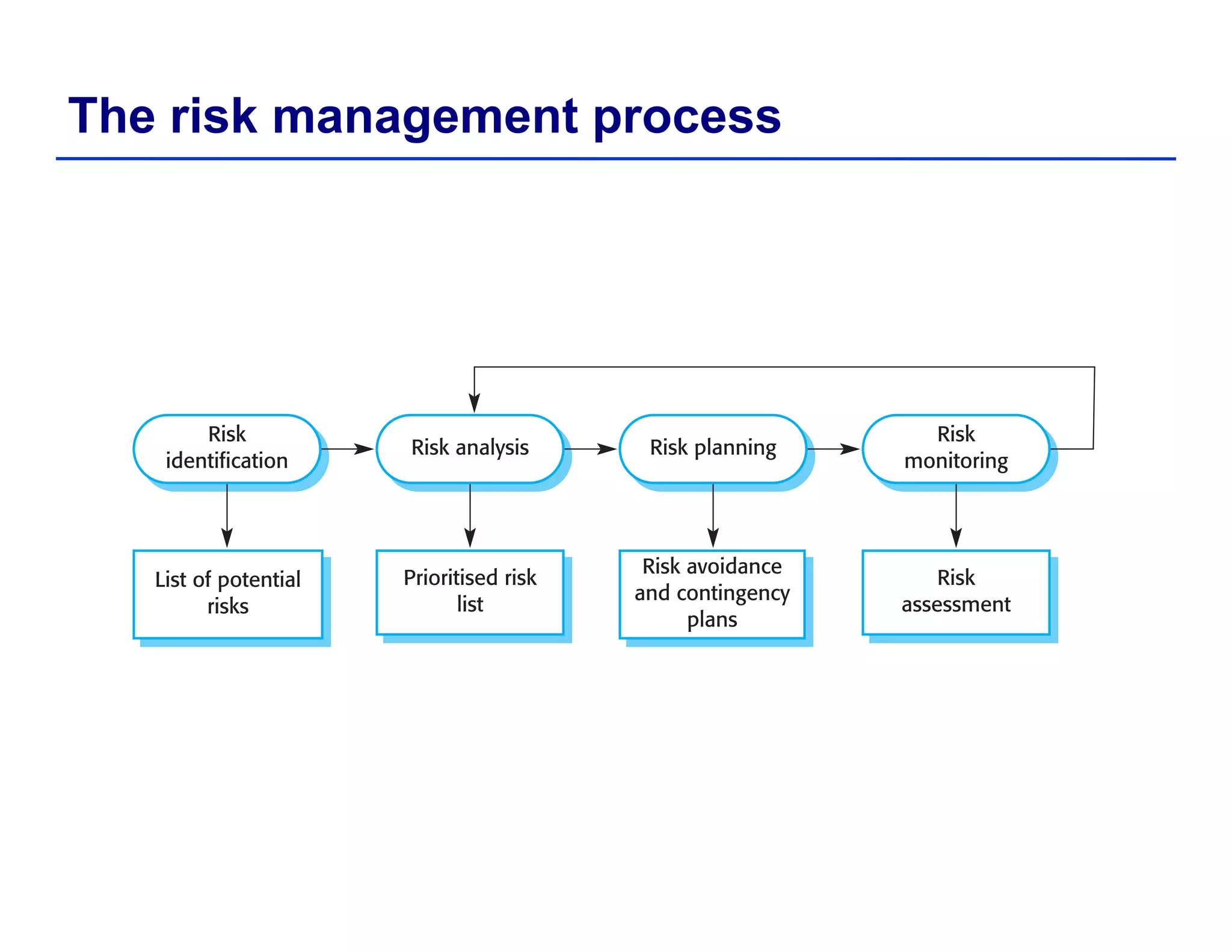 The risk management process
 
