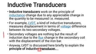 Inductive Transducers Unit 4 - transducers1 | PDF